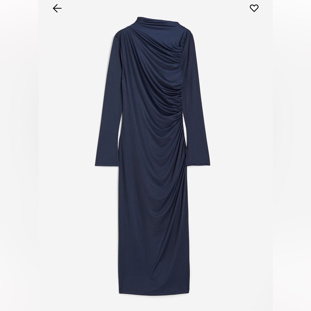 Draped Jersey Dress